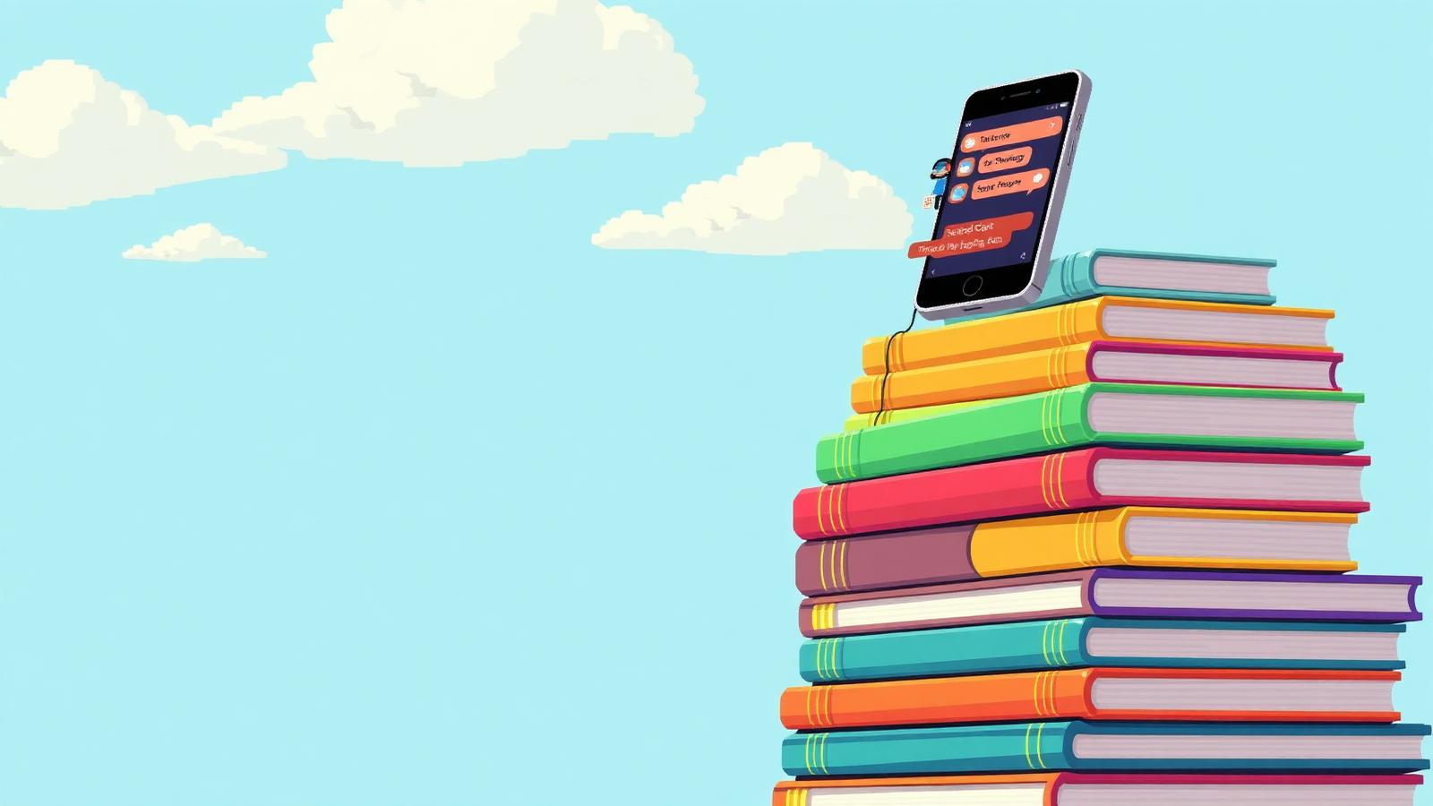 Ebook Threads — pixel-art preview